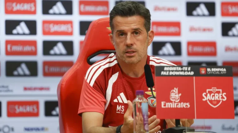 EM DIRETO: Marco Silva faz a antevisão ao Benfica-Estoril