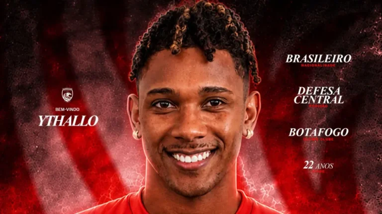 Oficial: Ythallo deixa Botafogo para reforçar Santa Clara