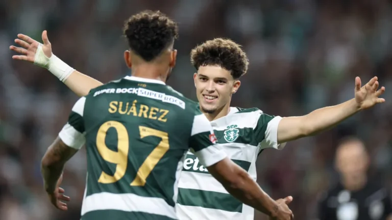 Suárez marca, assiste e já sorri. Sporting bate Nacional e olha ao topo