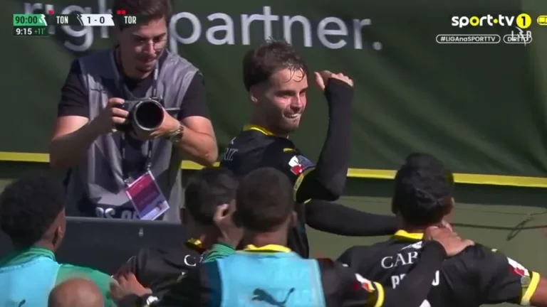 O golaço do Tondela (nos descontos) que promete correr mundo