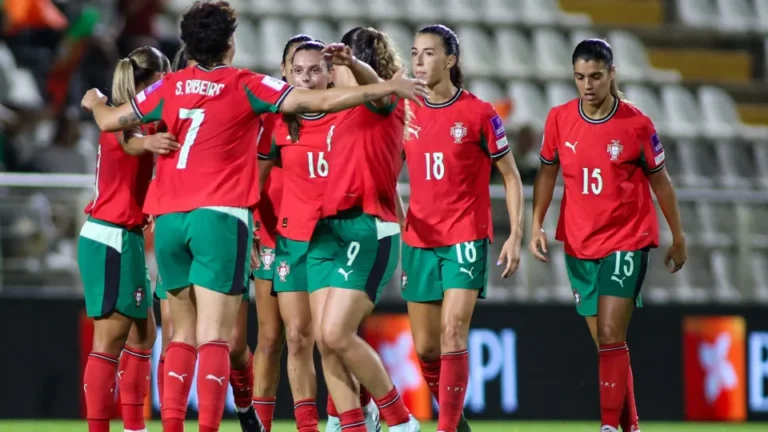 Portugal desce dois lugares no ranking feminino da FIFA