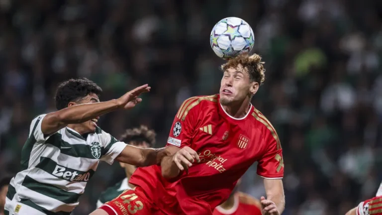 Carrasco de 2020 reaparece e Sporting sofre primeira derrota na Champions