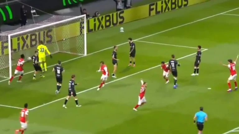 Foi assim o primeiro golo da era Franclim Carvalho no Sporting de Braga